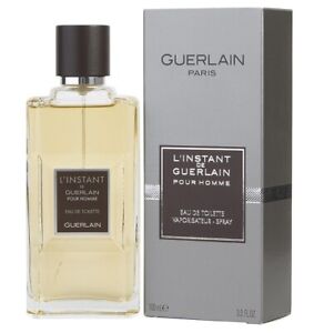 L'INSTANT DE GUERLAIN (NEW) * Guerlain 3.4 oz / 100 ml EDT Men Cologne Spray