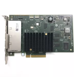 LSI SAS 9201-16e 6Gb/s 16-PORT SATA+SAS HOST BUS ADAPTER LSI00276 - Picture 1 of 4