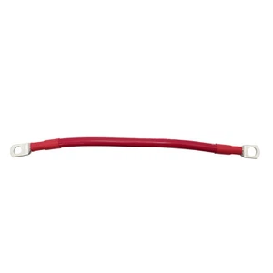 4AWG 0.2m Connector Cable Red with M8 Lug and M10 Lug Corrosion Resistance RV - Picture 1 of 12