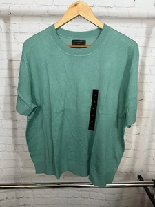 Camiseta Banana Republic Forever SS. Verde marino profundo. Talla XL. Nuevo con etiquetas - Imagen 1 de 4