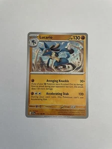 Lucario 114/198 Sv01: Scarlet & Violet Base Set Regular - Picture 1 of 1