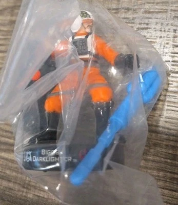 STAR WARS BIGGS DARKLIGHTER ATTACKTIX SERIE 3 #26 BASE NEGRA SÚPER RARO DE COLECCIÓN Foto 1 de 2