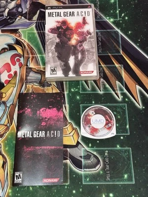 Metal Gear Acid - Sony PSP - PlayStation Portable - Complete - CIB - Image 1 of 4