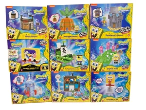 Bob Esponja Pantalones Cuadrados Colección Snap and Switch 878 Piezas Chum Bucket - Imagen 1 de 10