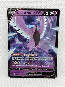 Galarian Articuno V 058/198 Swsh06: Sword & Shield - Chilling Reign Holo - Picture 1 of 2