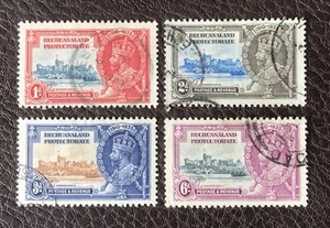 BECHUANALAND PROTECTORATE SG111-SG114 1935 SILVER JUBILEE Fine Used Set Cat £41 - Picture 1 of 2