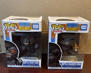 King Kong Funko Pop Juego de 2 Kong-Listo para Batalla y Battle-Scarred Kong - Imagen 1 de 7