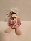 Ziggy With Pink Outfit 1994 Captain Love Mom Cartoon Plush Toy Doll