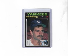 DON MATTINGLY 1991 BASEBALL CARD PRICE GUIDE Card #42 MINT