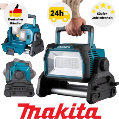 Makita LED Job Site Light DML809 Battery/Mains DEADML809 Job Site Light Spotlight - Image 1 of 4