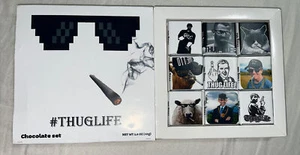 #THUGLIFE Chocolate pieces UnopenedGreat graphics LOOK Exp. 11-2016 - Imagen 1 de 3
