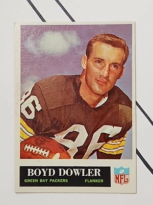 1965 Philadelphia Football #74-Dowler Green Bay Packers - Image 1 of 2