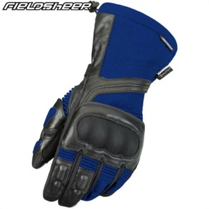 Fieldsheer Wind Tour Waterproof Motorcycle Glove Blue/Black Men's XS and SM - Picture 1 of 1
