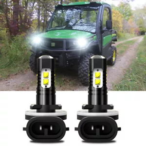 2 EX helle LED Glühbirnen für JD Deere Gator XUV 560E 590E 825i 835E AXE1694 - Bild 1 von 12