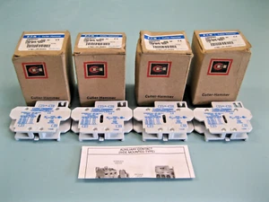 NEW Lot (4) Eaton Cutler-Hammer C320KGS2 Freedom Series Auxiliary Contactor D8 - Picture 1 of 5