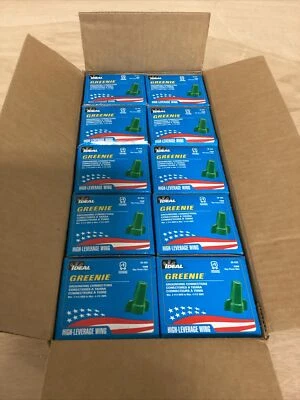 CAJA DE 1000 CONECTORES DE CONEXIÓN A TIERRA GREENIE IDEAL 30-092 Foto 1 de 4