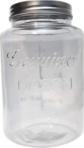 Grant Howard Genuine Embossed Mason Jar, 102 oz.,Jars - Picture 1 of 1