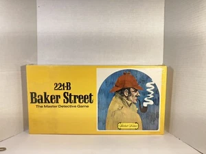 221B Baker Street Vintage Sealed Board Game The Master Detective 1977 #230 USA - Picture 1 of 7