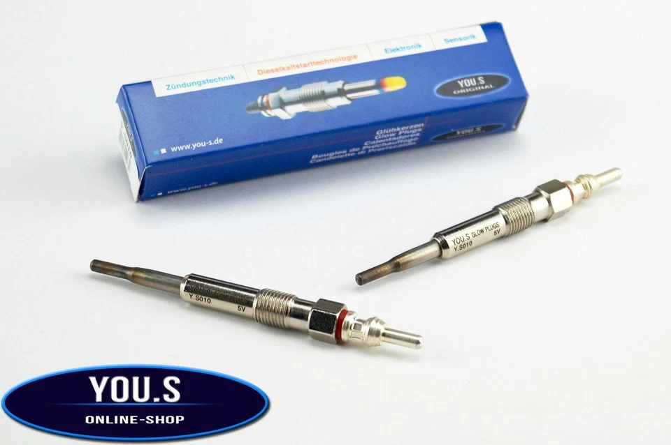 4 Stück YOU.S Original Glühkerzen für Audi A4 1.9 TDI 85 KW Bj 2004-2005 Foto 1 de 2