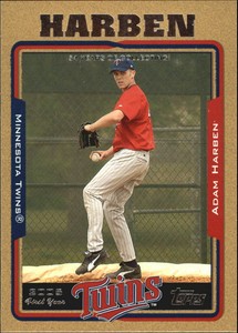 2005 (TWINS) Topps Update Gold #237 Adam Harben FY /2005