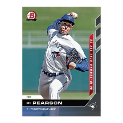 2019 Bowman NEXT Nate Pearson #T10 ~ Prospect for Toronto Blue Jays ~ PR 237 - Image 1 of 2