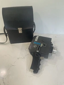 Vintage Sears Cartridge Load 8mm Reflex Zoom Movie Camera With Case, Untested - Picture 1 of 11