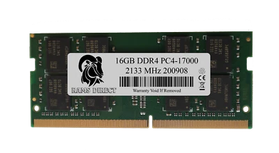 RAMS_DIRECT 16GB DDR4 2133 MHz Laptop PC4-17000 Non ECC 260Pin SODIMM Memory RAM - Image 1 of 4