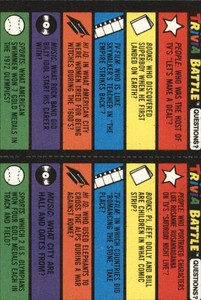 1984 Trivia Battle Non-Sport Card #89 Gilda Radner