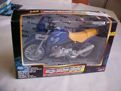 BMW R1100Gs Blau Model 1/12 Newray 43573 - Image 1 of 3