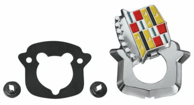 RestoParts Trunk Lock Crest Emblem 1971-1976 Cadillac Eldorado and Fleetwood - Image 1 of 3