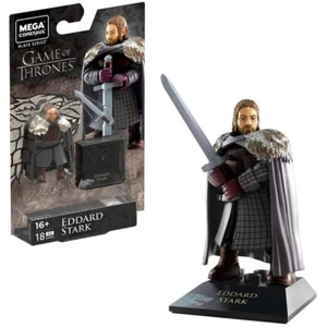 Mega Construx Game of Thrones Black Series EDDARD STARK Minifigure - NEW! - Picture 1 of 3