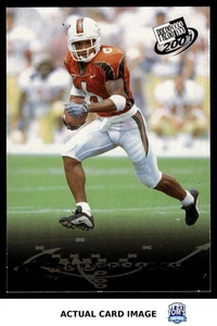 2001 Press Pass #20 SANTANA MOSS University of Miami RC EX - Picture 1 of 4