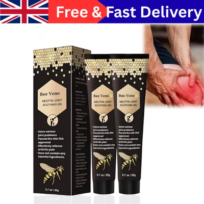 BRANDED Bee Venom 2PCS New Zealand Joint Relief Gel, Muscle Pain Relief, Bee Venom