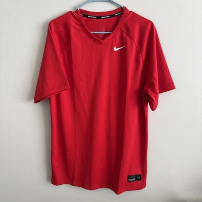 Camiseta deportiva Nike del equipo de béisbol vapor para hombre talla mediana roja DX9140-657 NUEVA CON ETIQUETAS envío gratuito Foto 1 de 3