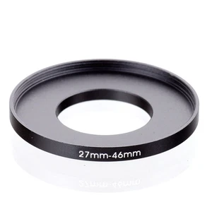 from EU⭐ 27mm-46mm Step-Up filter-ring adapter, Black alloy, Made in JAPAN! - Picture 1 of 2