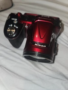Nikon COOLPIX L830 34X Zoom Digital Camera Red For Parts - Picture 1 of 13