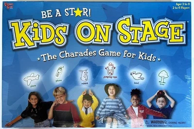Kids on Stage: University Games - The Charades Game For Kids Ages 3+ BRAND NEW - Image 1 of 2