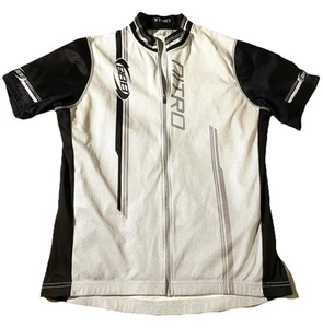 BBB Men’s Nitro Short Sleeve Jersey 2XL Black And White Back Pockets With Zip - Picture 1 of 14
