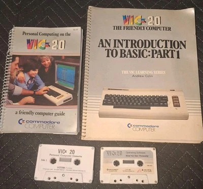 Commodore VIC-20 Friendly Computer Guide Book and Introduction to Basic Part 1 - Image 1 of 3