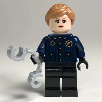 LEGO GCPD Oficial Mujer Minifigura 70912 Arkham Asylum La LEGO Película Batman Foto 1 de 2