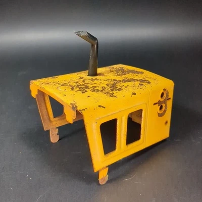 Mighty Tonka Dual Blade Grader Hood Orange 3945 - Image 1 of 4