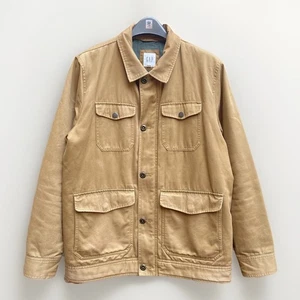 Gap Field Chore Jacket Men’s Large Brown Workwear Utility Barn Coat Lined  - Picture 1 of 19