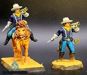 Painted Characters of Western 7th Cavalry Regiment collection miniature - Picture 1 of 6