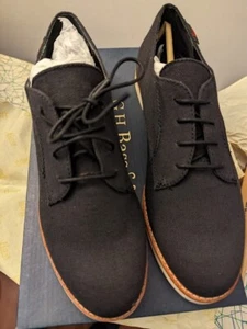 g.h. bass co. womens Seasonal shoes Bass-Elly Canvas Black 9M NIB - Picture 1 of 6