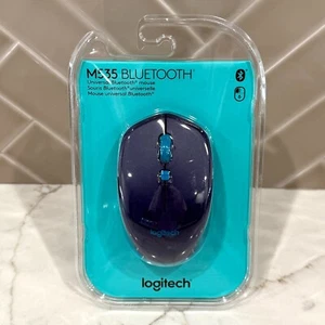 (New Retail) Logitech M535 Bluetooth Wireless Optical Mouse for PC / MAC - Blue - Picture 1 of 5