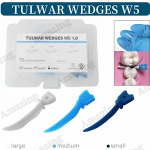 Matrices de cuñas dentales Tulwar cuña diastema ajuste Palodent Plus estilo matriz W5 - Imagen 1 de 8