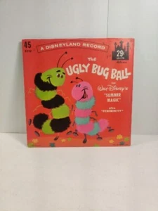 Disneyland Ugly Bug Ball Lg-770 7" 45rpm Rare Walt Disney Femininity 1962 - Picture 1 of 4