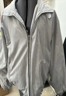 Vintage London Fog bomber jacket Suede. Size S - Image 1 of 4