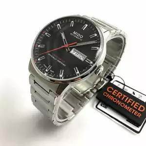 Men's Mido Commander Chronometer Swiss Automatic  Watch M0214311105100 - Picture 1 of 4