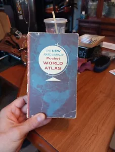1963 the new rand mcnally pocket world atlas - Picture 1 of 4